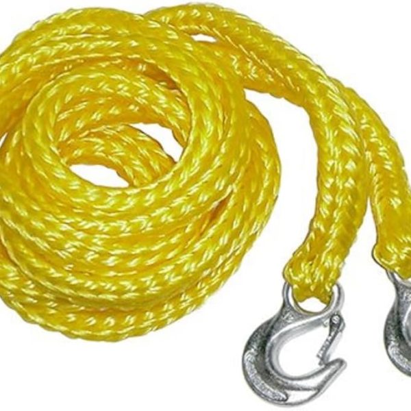 – 5/8” x 13’ Emergency Vehicle Towing And Recovery Rope - 3,500 lbs. Max Vehicle Weight And 6,800 lbs. Break Strength