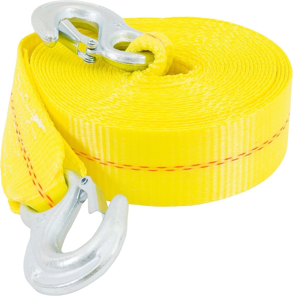 – 5/8” x 13’ Emergency Vehicle Towing And Recovery Rope - 3,500 lbs. Max Vehicle Weight And 6,800 lbs. Break Strength - Image 2