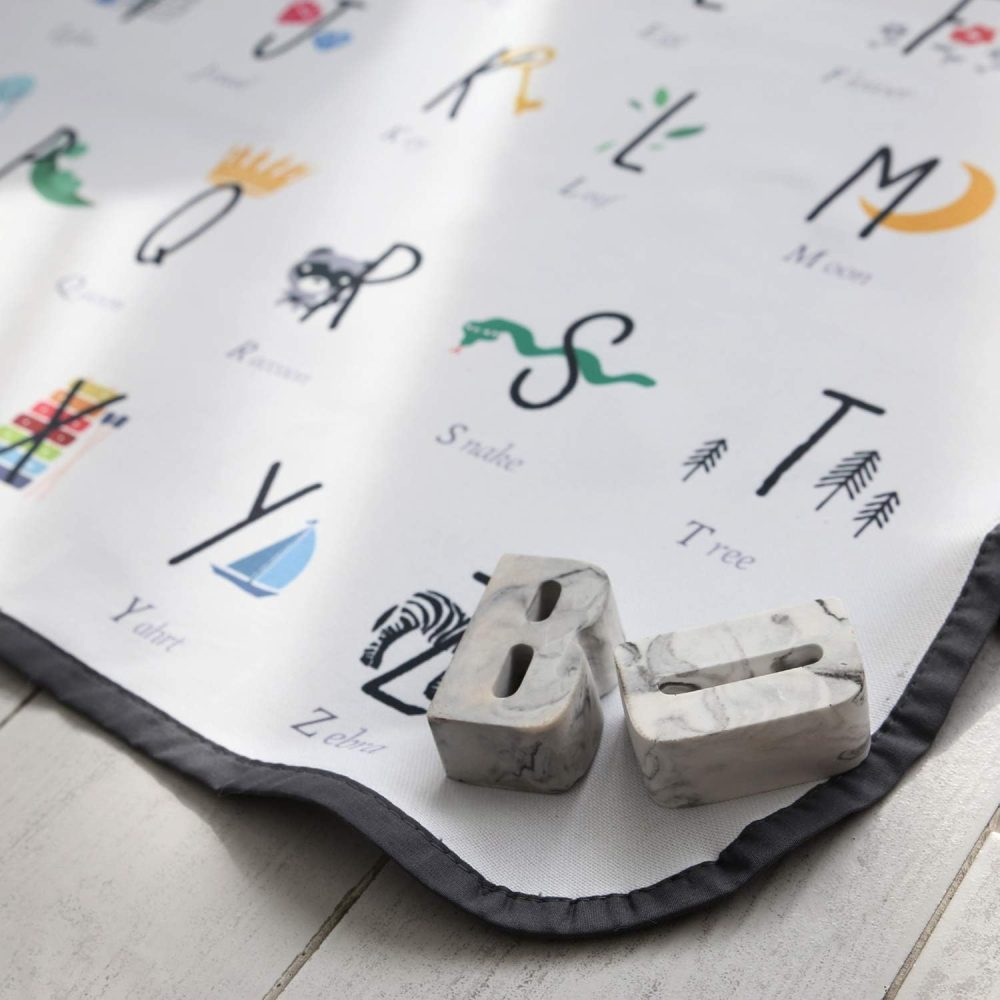 Magnetic Car Sun Shade Curtain for Side Window – Sun Blocker and UV Protector for Baby, Kids, and Pets – Universal Fit with Built-in Magnets for Steel-Framed Door ( Alphabet) - Image 2